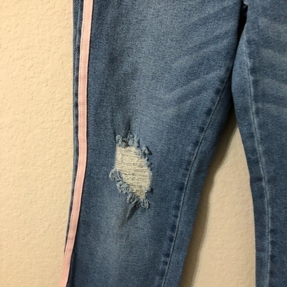 Wild Fable Jeans High Rise Kick Flare Stripes NWT - Picture 3 of 8